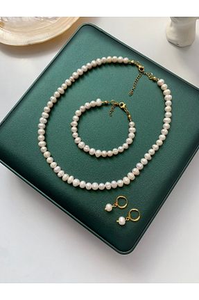 ست مروارید 3 تایی JOVİ ATELİER - کد 943464763