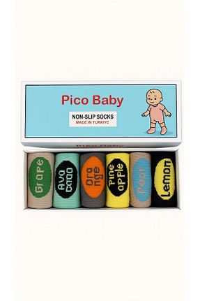 جوراب رنگی بچه گانه بامبو Pico Baby - کد 941081281