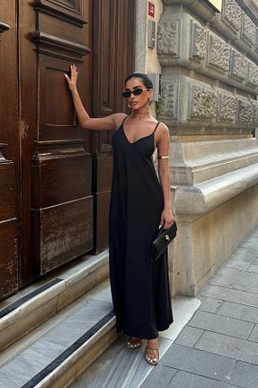 لباس مشکی زنانه بافتنی World Fashion Trends - کد 946255248