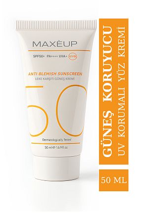 کرم ضد آفتاب صورت SPF 50 + Maxeup - کد 939151984