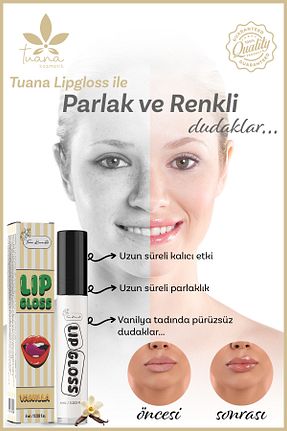 براق کننده لب بژ Tuana Kozmetik - کد 813491452