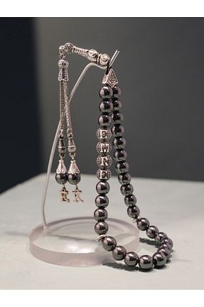 تسبیح طوسی سنگ طبیعی THAD - کد 925569810