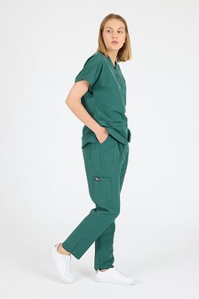 لباس کار سبز Raven Uniform - کد 865740374