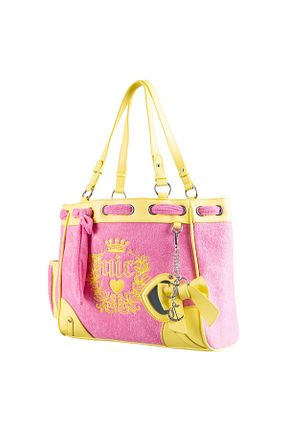 کیف دوشی رنگی زنانه چرم مصنوعی Juicy Couture - کد 940754273