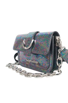 کیف دوشی بژ زنانه چرم مصنوعی Juicy Couture - کد 925137925