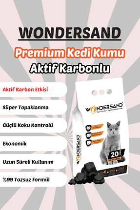 شن گربه Doğal/Bentonit Kumlar wondersand - کد 417659923