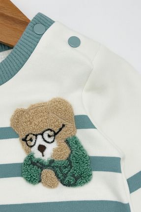 ست نوزادی سبز بچه گانه پنبه ای voyyo kids baby - کد 791039982