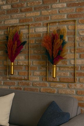 محصول دکوراسیون دیوار طلائی فلزی Mgs - کد 749130147