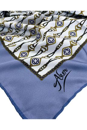 روسری رنگی پلی استر Aker - کد 899973959
