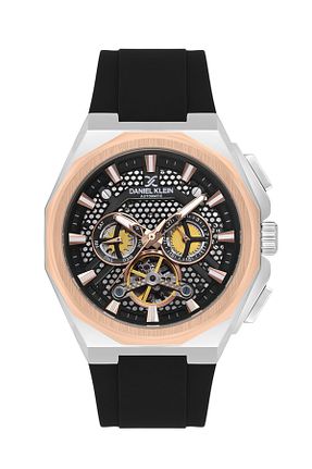 ساعت مچی طلائی مردانه 46 میلی متر Daniel Klein - کد 888763786