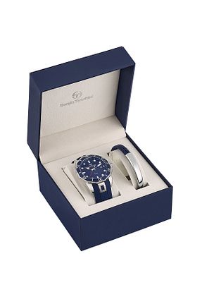 ساعت مچی سرمه ای مردانه 41-45 میلی متر Sergio Tacchini - کد 833505250