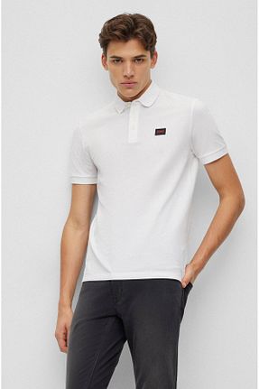 پولوشرت سفید مردانه %100 پنبه Hugo Boss - کد 742555366