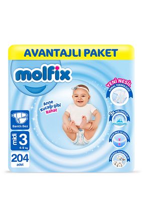 پوشک بچه 3 Molfix - کد 748027962