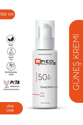 کرم ضد آفتاب صورت SPF 50 + Qpieds Solutions - کد 939077966