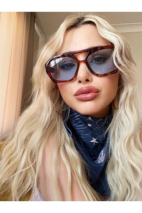 عینک آفتابی آبی زنانه 65 Angel Eyes - کد 932224903