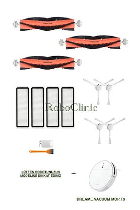 اکسسوری جاروبرقی سفید Roboclinic - کد 923828057