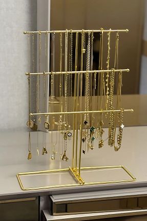 نظم دهنده جواهرات و آرایش طلائی 1 پارچه Yaren Style - کد 736124602