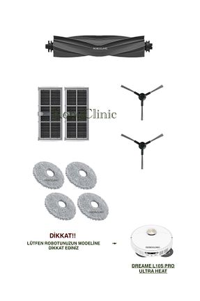 اکسسوری جاروبرقی سفید Roboclinic - کد 949631577