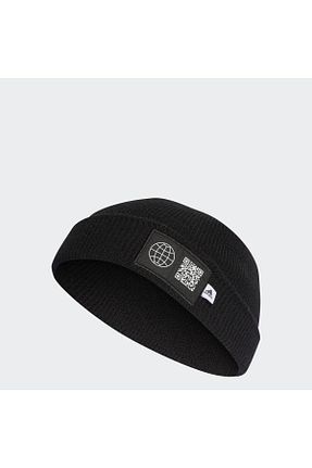 کلاه پشمی مشکی زنانه پلی استر adidas - کد 776412123