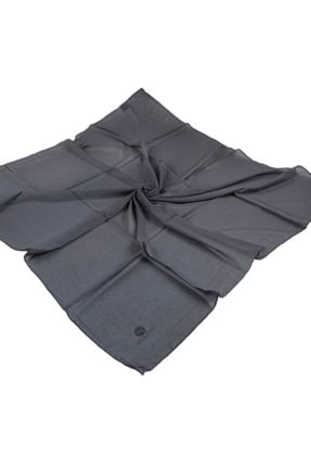 روسری طوسی شیفون NUR İPEK - کد 891059385