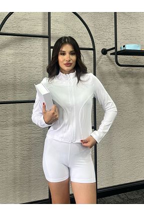 کت اسپرت سفید زنانه Fitted Miss Prova - کد 904010400