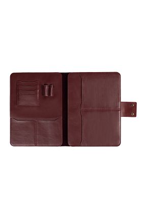 کیف لپ تاپ و مدارک زرشکی زنانه چرم مصنوعی Necati Çanta - کد 882629998