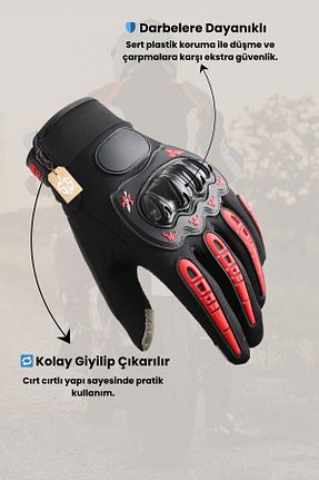 دستکش موتور سواری Yazlık Motorcu Eldiveni SİNGLE SWORD - کد 948967400
