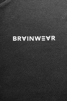 تیشرت مشکی مردانه رگولار BRAINWEAR - کد 950585569