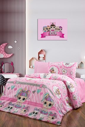 روتختی تک نفره صورتی پنبه ای CANDAN ÇEYİZ - کد 261121706