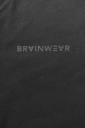 تیشرت مشکی مردانه رگولار BRAINWEAR - کد 950585580