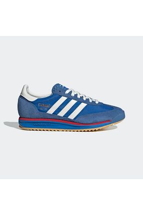 کفش اسنیکر آبی مردانه بند دار adidas - کد 823025901