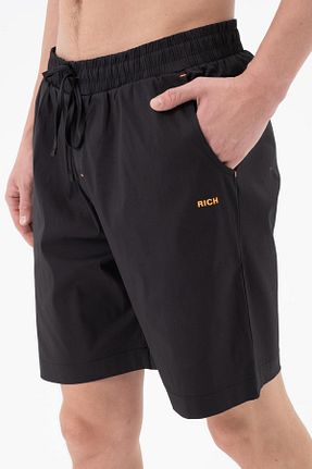 شلوارک و برمودا مشکی مردانه رگولار Rich - کد 669139943