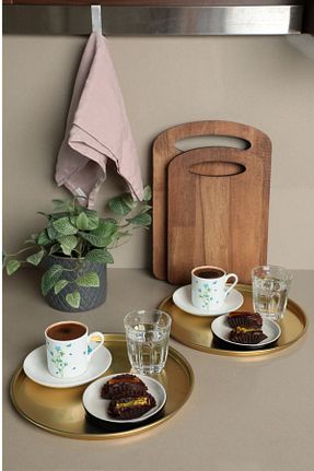 سینی طلائی فلزی Sarkap - کد 891361357