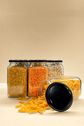 کوزه شیشه ای مشکی شیشه Sarkap - کد 899293425