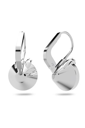 گوشواره جواهر سفید فلزی Swarovski - کد 3720931