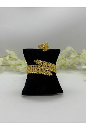 ست جواهر زرد زنانه روکش طلا Constanza Exclusive - کد 950470670