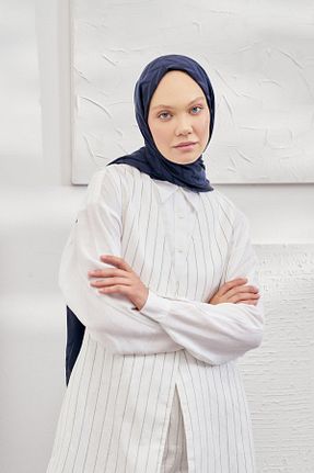 شال سرمه ای زنانه ARMANDA - کد 796200606