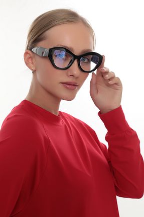 عینک محافظ نور آبی مشکی زنانه 42 STAOOM - کد 949719966