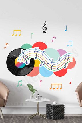 استیکر دیوار رنگی 5+ Sticker Ekspres - کد 949720744