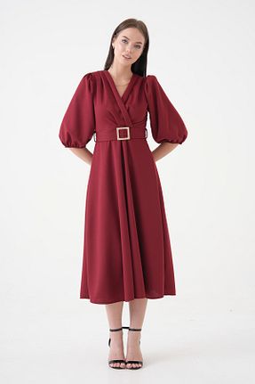 لباس زرشکی زنانه بافتنی WOMAN VISION - کد 950197336