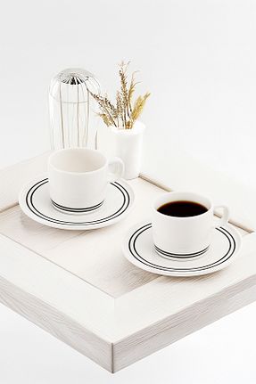 فنجان چای سفید پرسلن Güral Porselen - کد 951291579