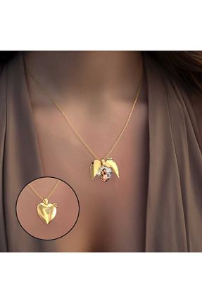 گردنبند نقره رنگی زنانه 925 عیار Indigo Takı - کد 950537813