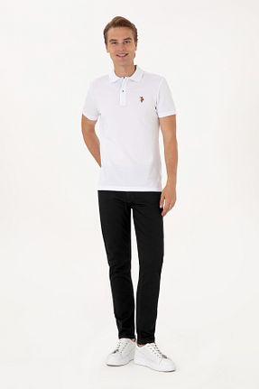 شلوار جین مشکی مردانه پاچه تنگ U.S. Polo Assn. - کد 950551808