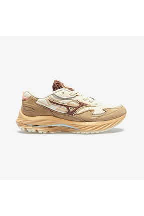 کفش اسنیکر قهوه ای زنانه بند دار Mizuno - کد 929747340