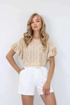 بلوز رنگی زنانه Ajurlu VAGGON - کد 950580316