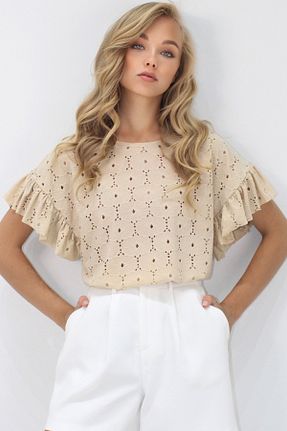 بلوز رنگی زنانه Ajurlu VAGGON - کد 950580316