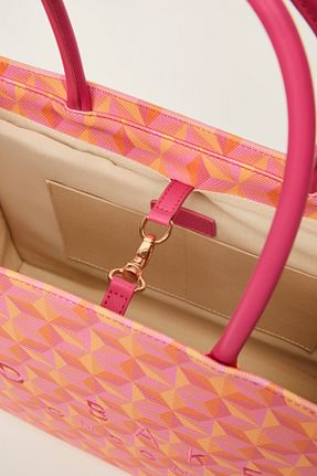 کیف دوشی صورتی زنانه چرم مصنوعی Ted Baker - کد 950609159