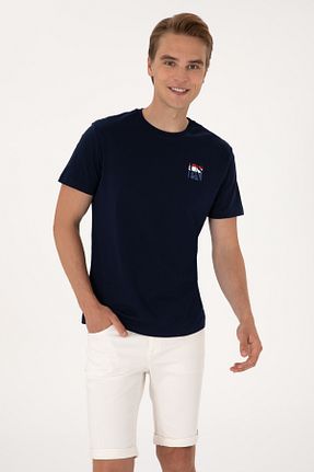 تیشرت سرمه ای مردانه رگولار U.S. Polo Assn. - کد 950632724