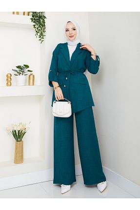 ست بالاتنه و پائین تنه حجاب رنگی زنانه A-line modapark.ist - کد 950639614