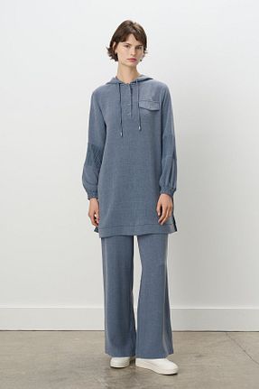 ست بالاتنه و پائین تنه حجاب رنگی زنانه رگولار Nihan - کد 950632701